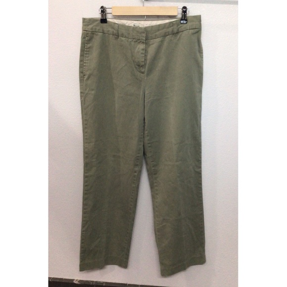 Bass Green Mid Rise Chino Pants - Picture 2 of 5